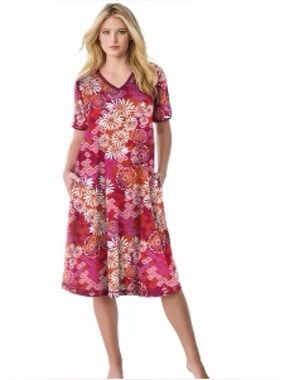 Dreams co 2X petite sleep dress NWT